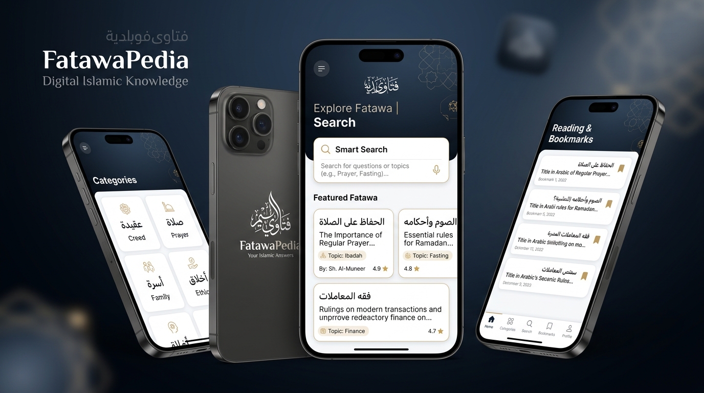 FatawaPedia Mobile App Screenshot