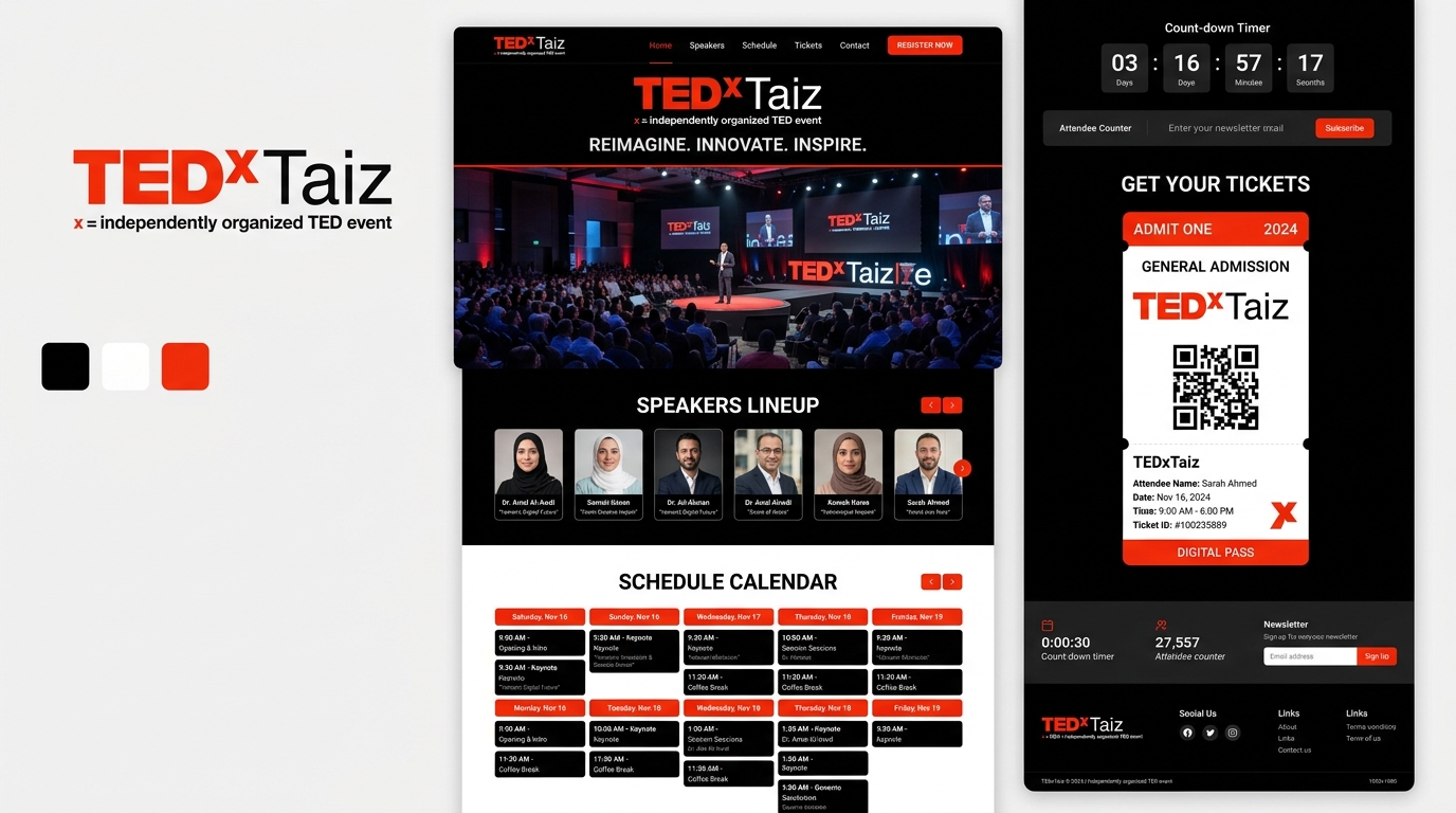 TEDx Taiz Digital Platform